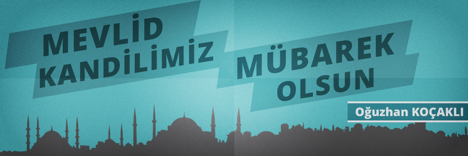 Mevlid Kandilimiz Mübarek Ola yazısı kapak görseli