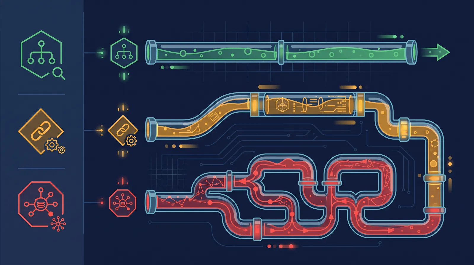Three abstract investigation tracks